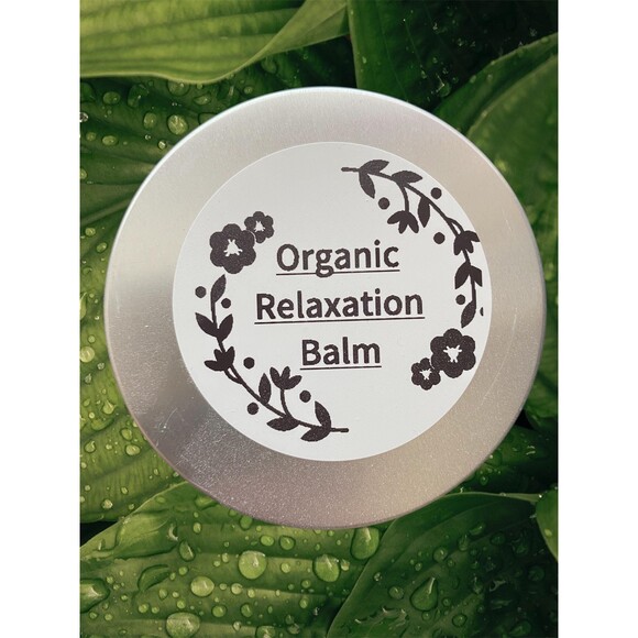 Organic Relaxation Balm with Lavender, Valerian, Lemon Balm, Chamomile, Basil - Picture 6 of 10